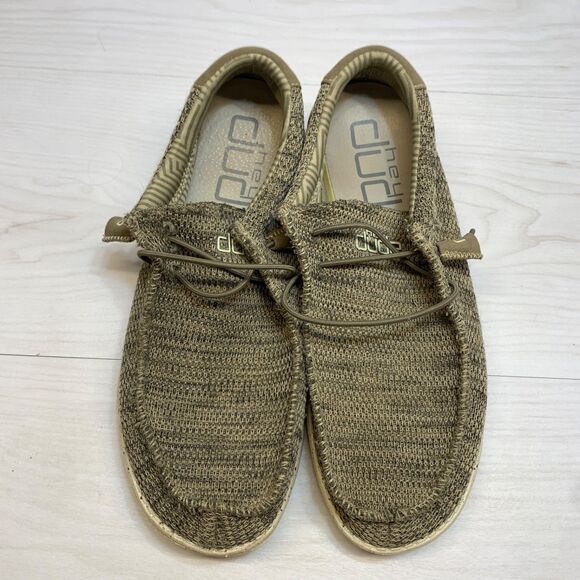 Hey Dude Wally Sox Brown Loafer Shoes Mens Size 11 Slip On Comfort main image 5
